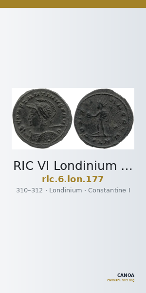 RIC VI Londinium 177 — CANOA