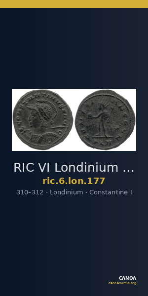 RIC VI Londinium 177 — CANOA