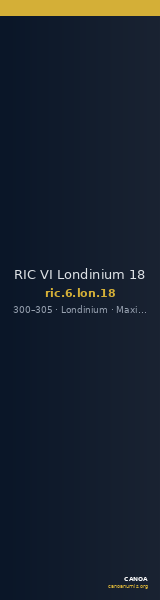 RIC VI Londinium 18 — CANOA