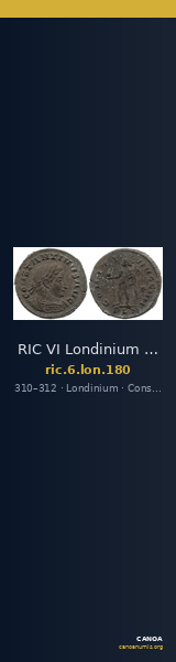 RIC VI Londinium 180 — CANOA