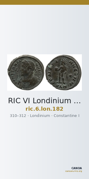 RIC VI Londinium 182 — CANOA