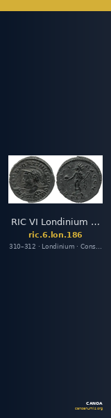 RIC VI Londinium 186 — CANOA