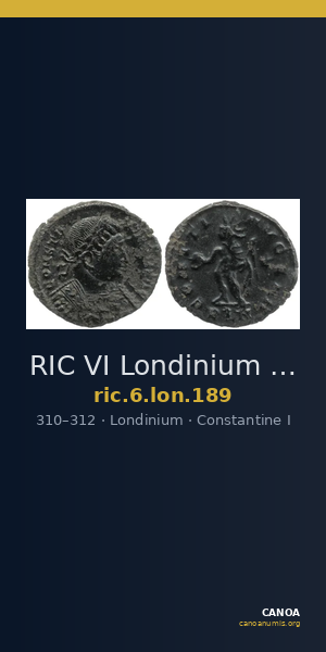 RIC VI Londinium 189 — CANOA