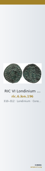 RIC VI Londinium 196 — CANOA