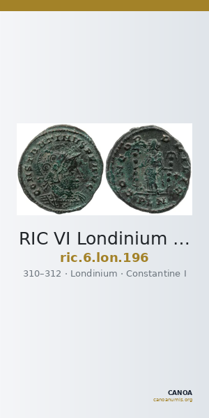 RIC VI Londinium 196 — CANOA