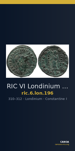 RIC VI Londinium 196 — CANOA