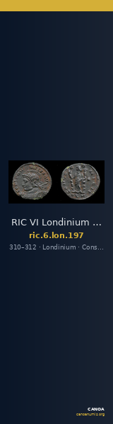 RIC VI Londinium 197 — CANOA