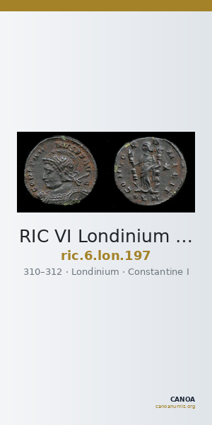 RIC VI Londinium 197 — CANOA