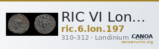 RIC VI Londinium 197 — CANOA