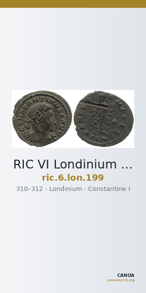 RIC VI Londinium 199 — CANOA
