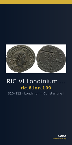 RIC VI Londinium 199 — CANOA