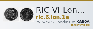 RIC VI Londinium 1a — CANOA
