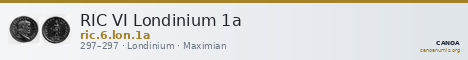 RIC VI Londinium 1a — CANOA