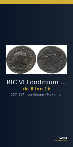 RIC VI Londinium 1b — CANOA