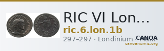 RIC VI Londinium 1b — CANOA