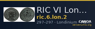 RIC VI Londinium 2 — CANOA