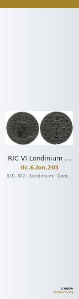 RIC VI Londinium 203 — CANOA