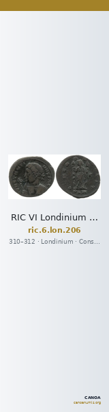 RIC VI Londinium 206 — CANOA