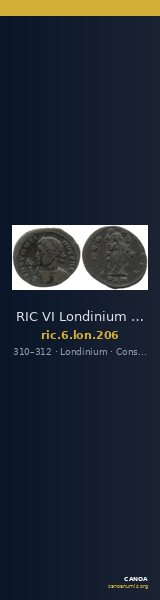 RIC VI Londinium 206 — CANOA
