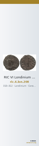 RIC VI Londinium 208 — CANOA