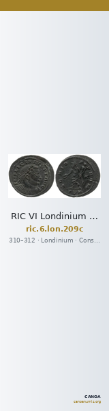 RIC VI Londinium 209c — CANOA