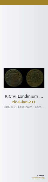 RIC VI Londinium 211 — CANOA