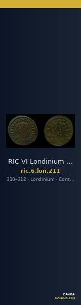 RIC VI Londinium 211 — CANOA