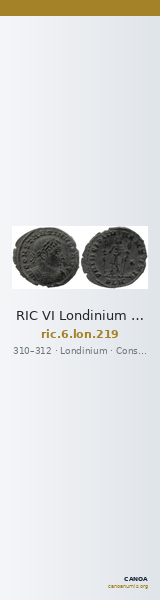 RIC VI Londinium 219 — CANOA