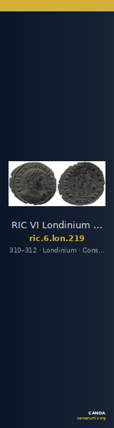 RIC VI Londinium 219 — CANOA