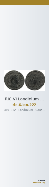 RIC VI Londinium 222 — CANOA