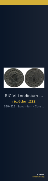 RIC VI Londinium 222 — CANOA