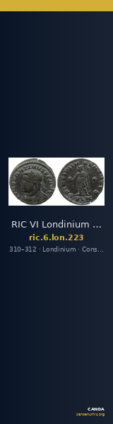 RIC VI Londinium 223 — CANOA