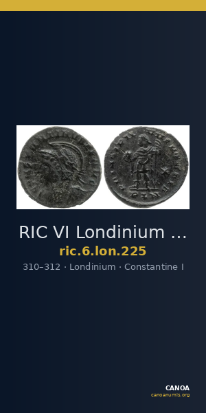 RIC VI Londinium 225 — CANOA