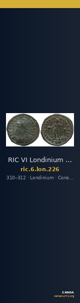 RIC VI Londinium 226 — CANOA