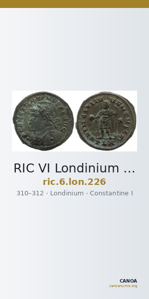 RIC VI Londinium 226 — CANOA