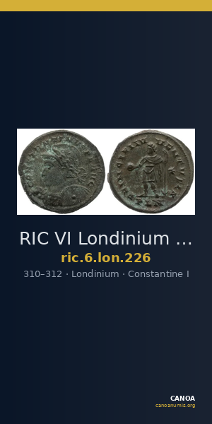 RIC VI Londinium 226 — CANOA
