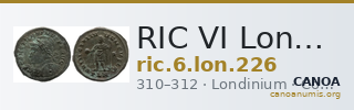 RIC VI Londinium 226 — CANOA