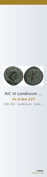 RIC VI Londinium 227 — CANOA