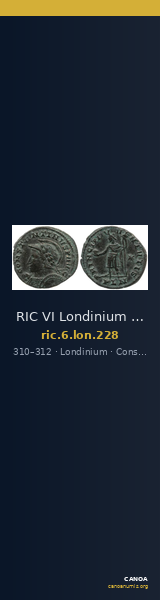 RIC VI Londinium 228 — CANOA