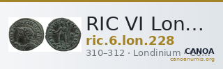 RIC VI Londinium 228 — CANOA