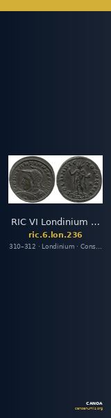 RIC VI Londinium 236 — CANOA
