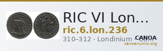 RIC VI Londinium 236 — CANOA