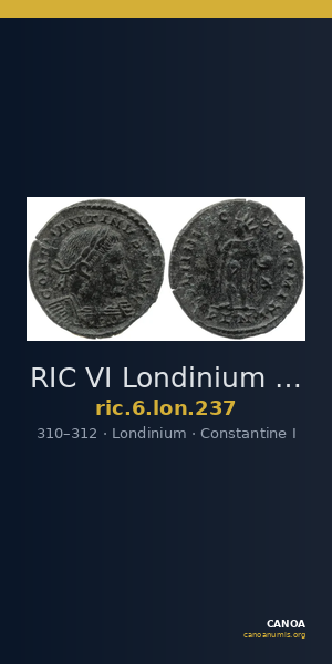 RIC VI Londinium 237 — CANOA