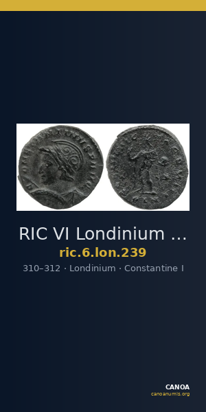 RIC VI Londinium 239 — CANOA