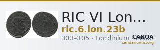 RIC VI Londinium 23b — CANOA