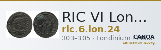 RIC VI Londinium 24 — CANOA
