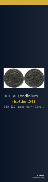 RIC VI Londinium 241 — CANOA