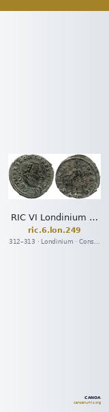 RIC VI Londinium 249 — CANOA