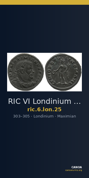RIC VI Londinium 25 — CANOA
