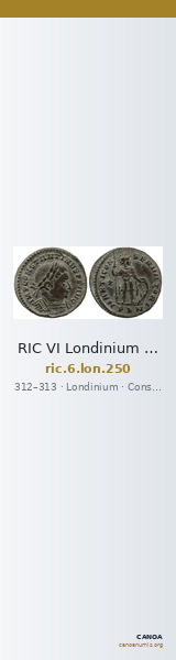 RIC VI Londinium 250 — CANOA
